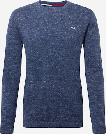 Pull-over Tommy Jeans en bleu : devant