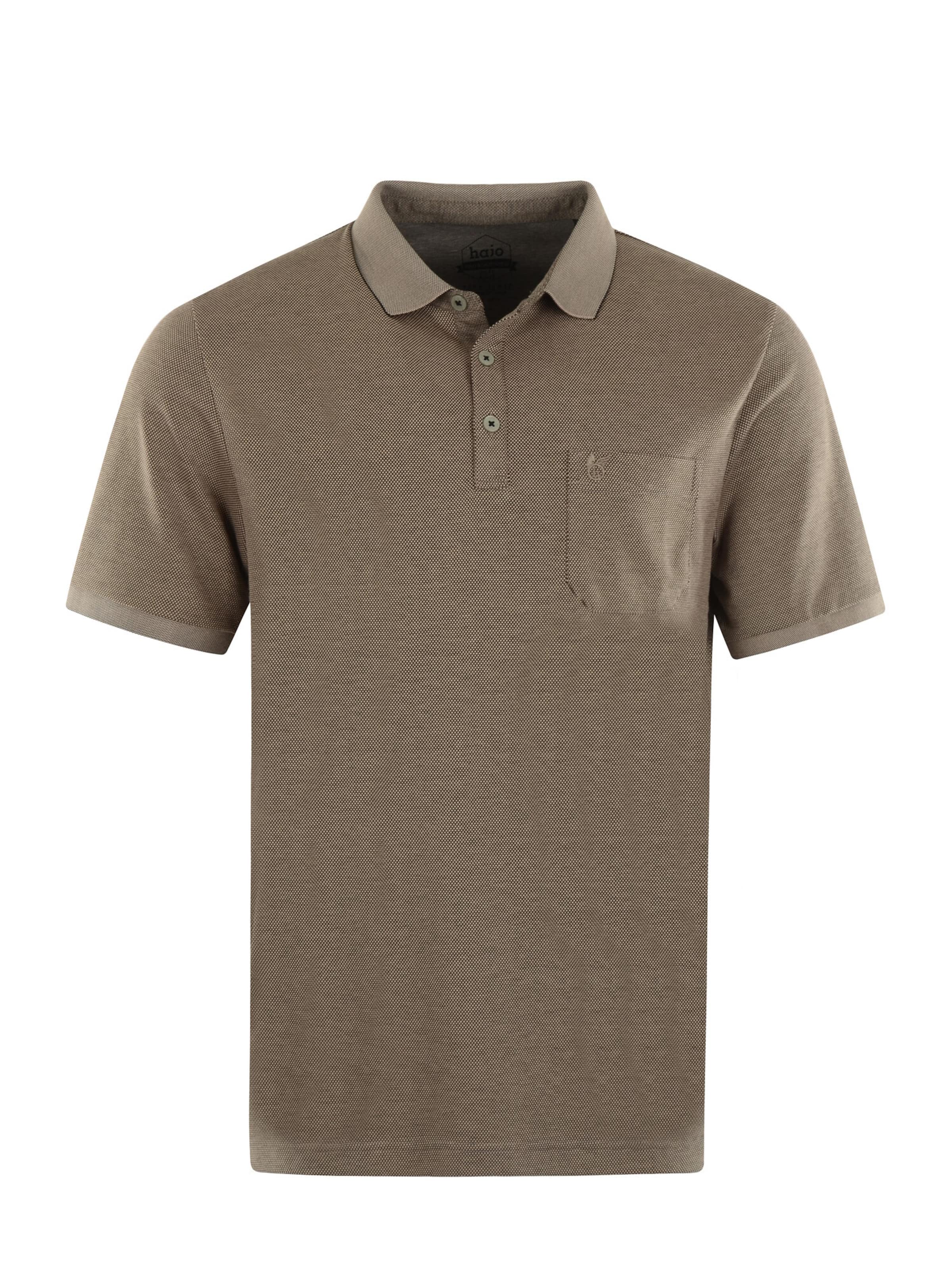 T-Shirt HAJO en marron : devant