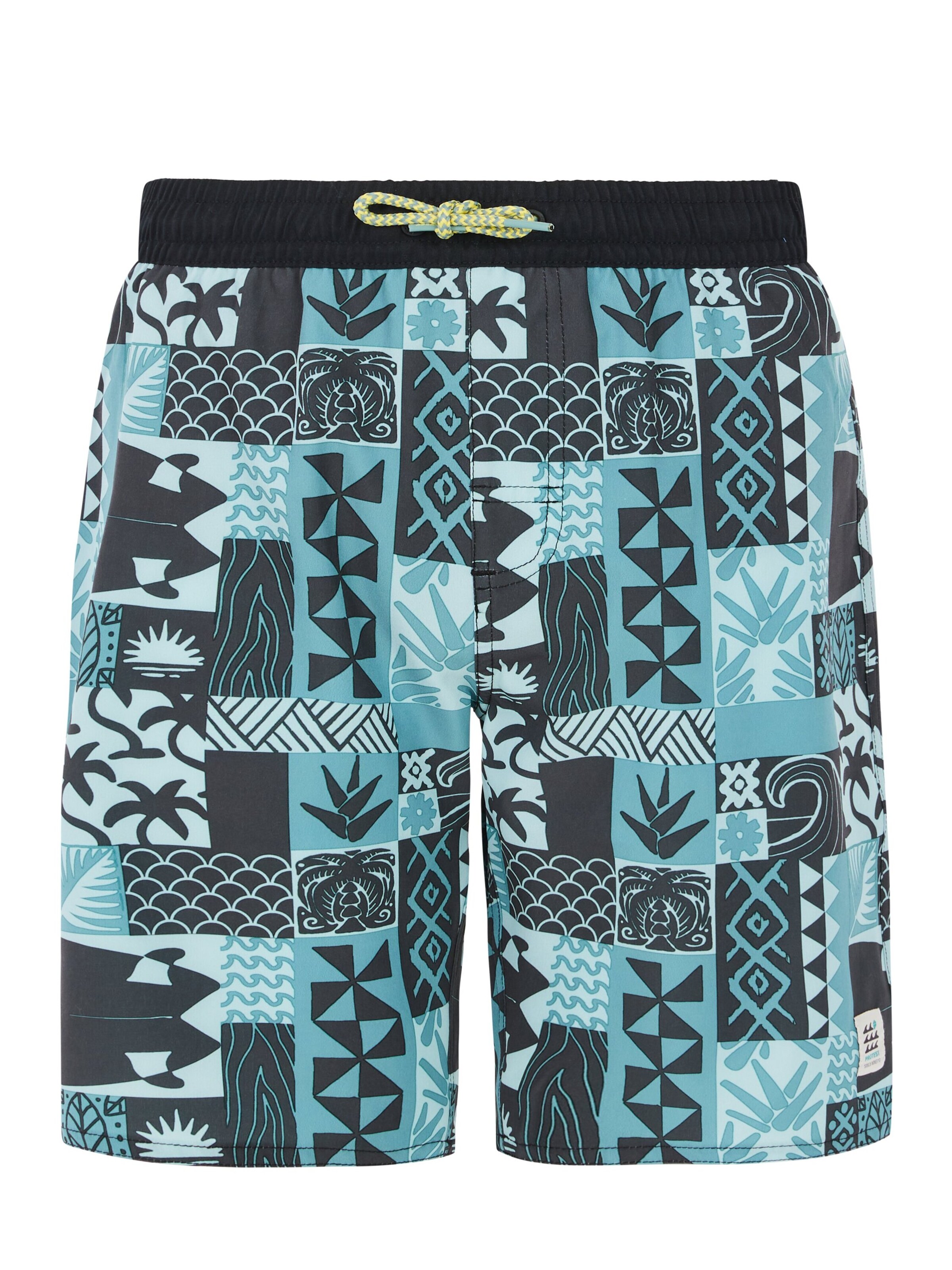 PROTEST Badeshorts 'PRTCody JR' in Grün: Vorderseite