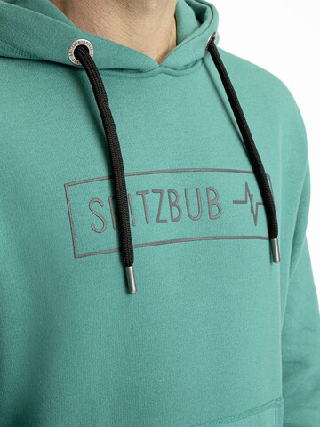 SPITZBUB Sweatshirt 'Michael' in Grün