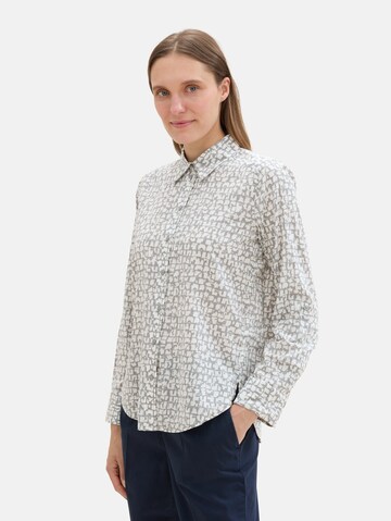 TOM TAILOR Bluza | siva barva