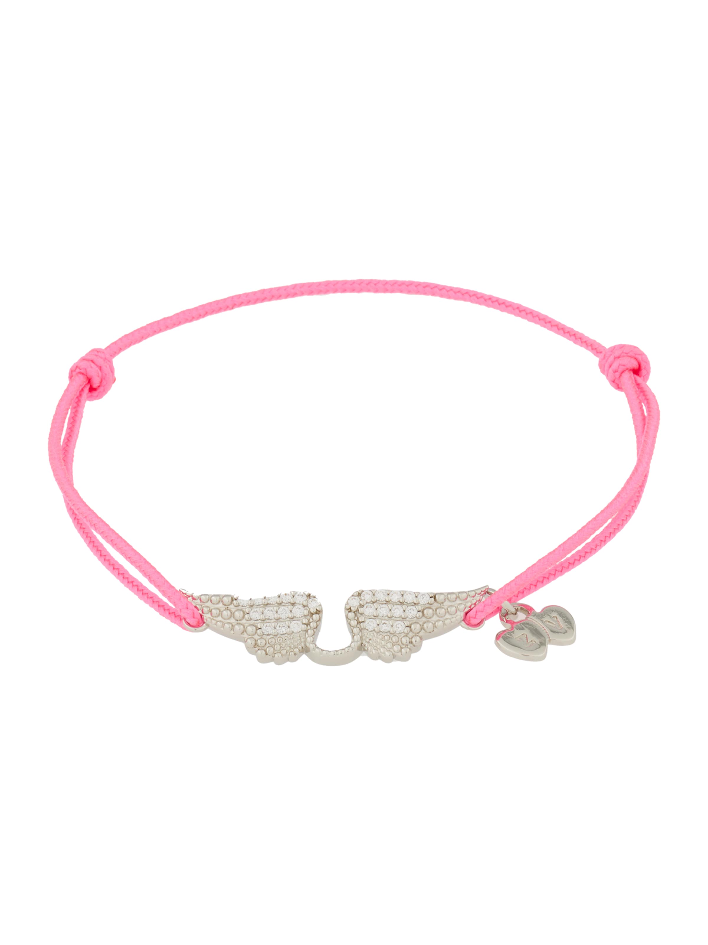 Zadig & Voltaire Armband 'LINK ROCK' in Roze: voorkant