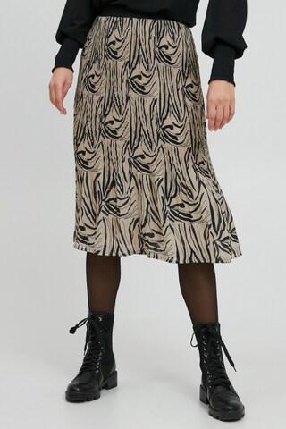 Fransa - Falda en beige: frente