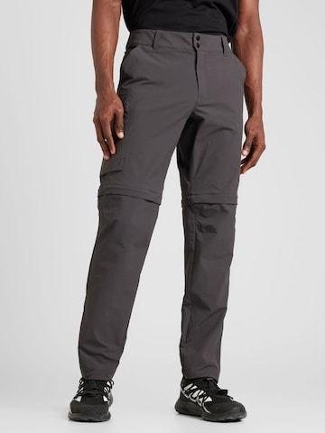 HELLY HANSEN - Regular Calças outdoor 'BRONO' em cinzento: frente