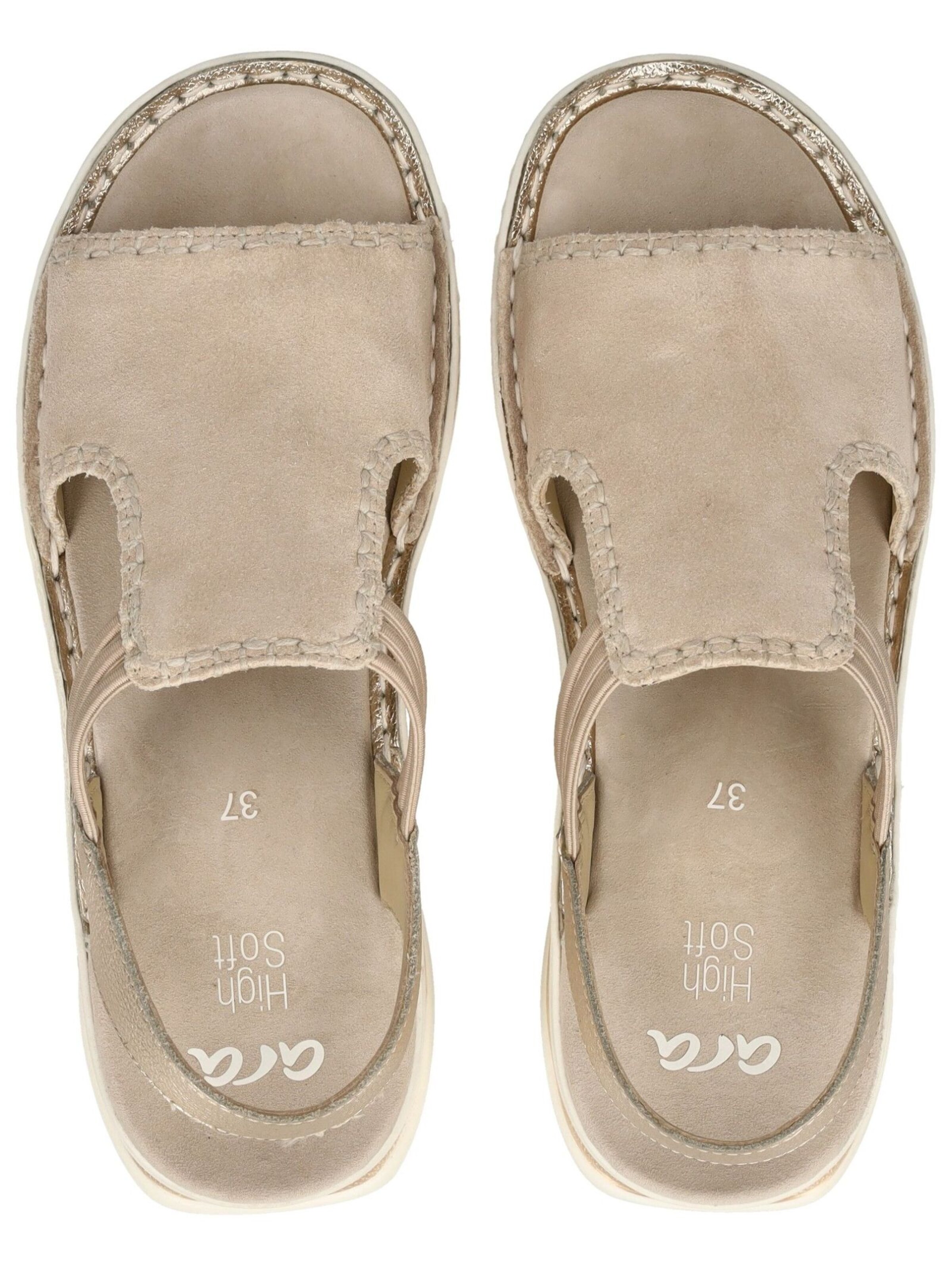 ARA Strap sandal in Silver