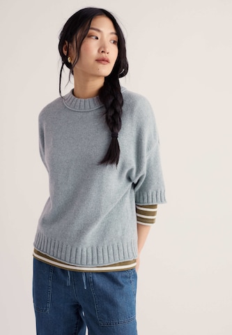 Seasalt Cornwall Sweater 'Fistral' in Blue: front