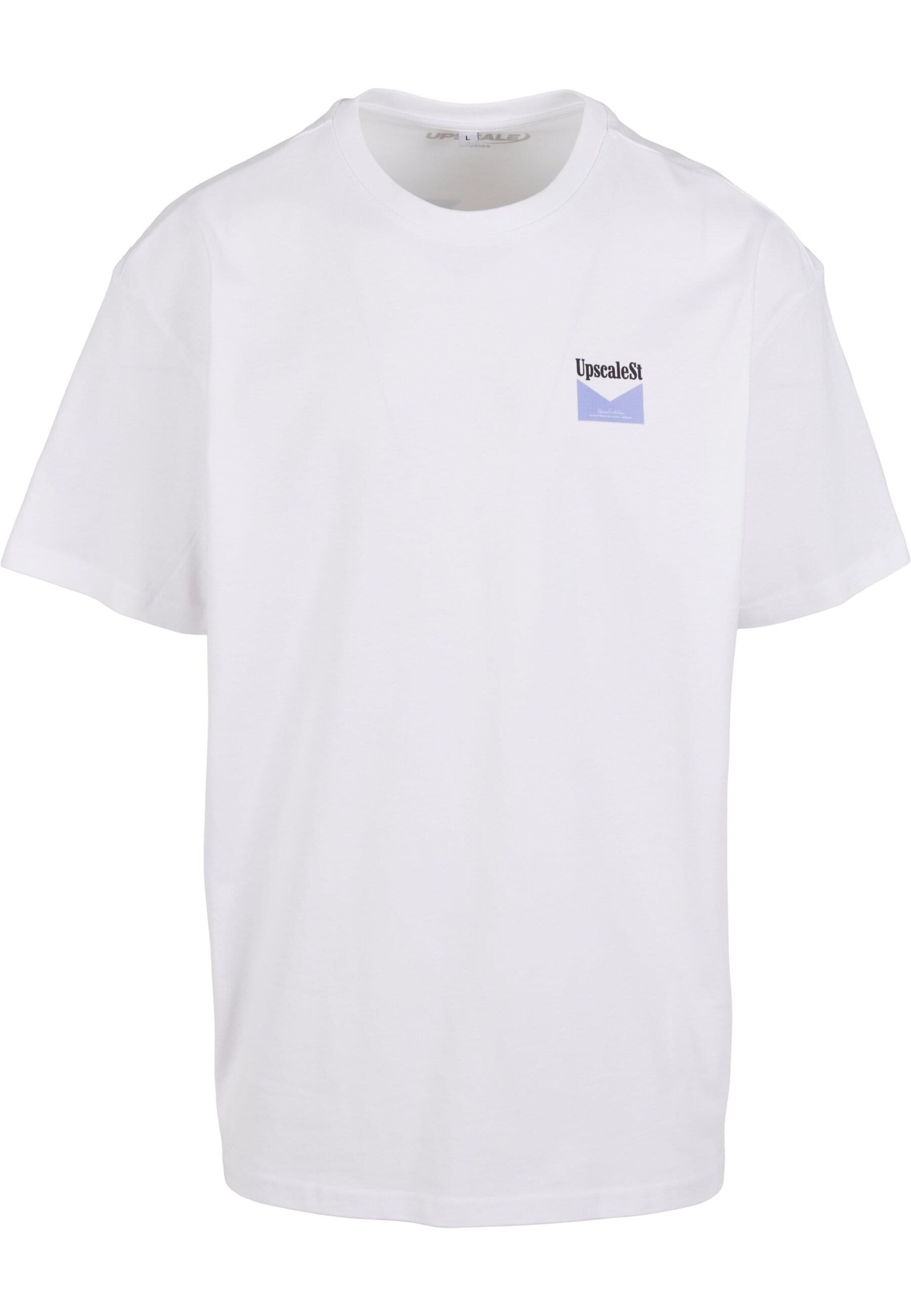 Maglietta 'Live Bold' di Mister Tee in bianco: frontale