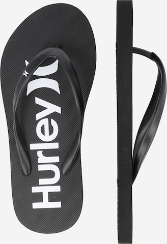 Claquettes / Tongs Hurley en noir