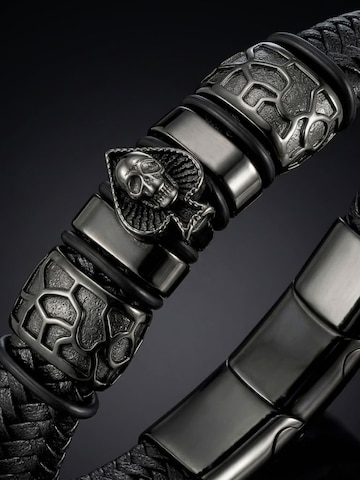 Bracelet 'ACE OF SPADE' UNIQAL en noir