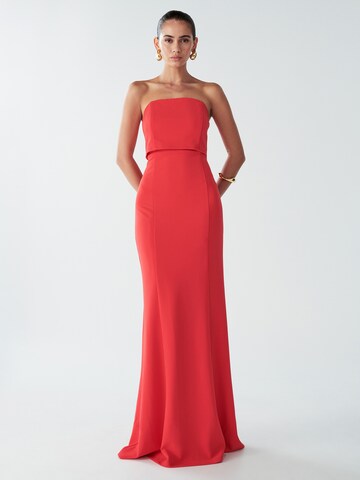 Willa Evening dress 'Trenton' in Orange: front