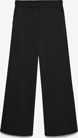 Pantalon à plis 'VMBellis' VERO MODA en noir : devant