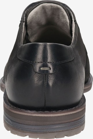 Chaussure à lacets bugatti en noir