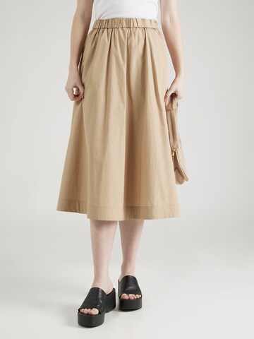 GANT Rok in Beige: voorkant