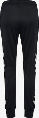 Effilé Pantalon de sport 'LEGACY EVY' Hummel en noir