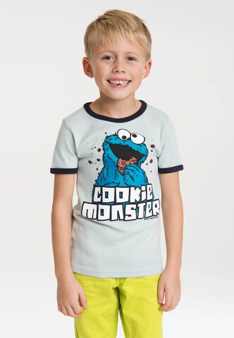 LOGOSHIRT T-Shirt in Blau: Vorderseite