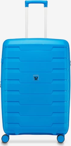 Roncato Trolley 'Skyline 2.0' in Blau: Vorderseite