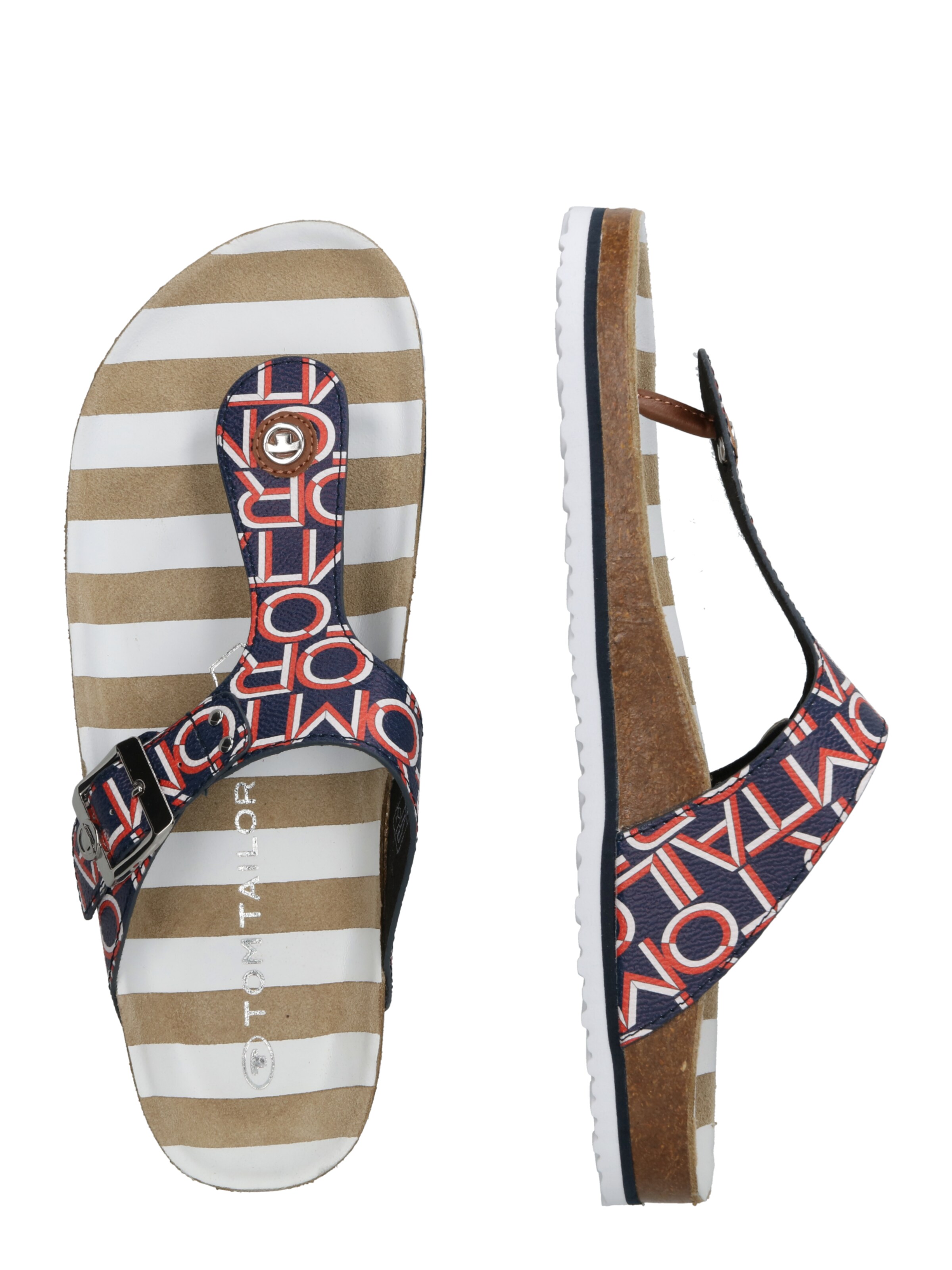 TOM TAILOR Zehentrenner in Blau