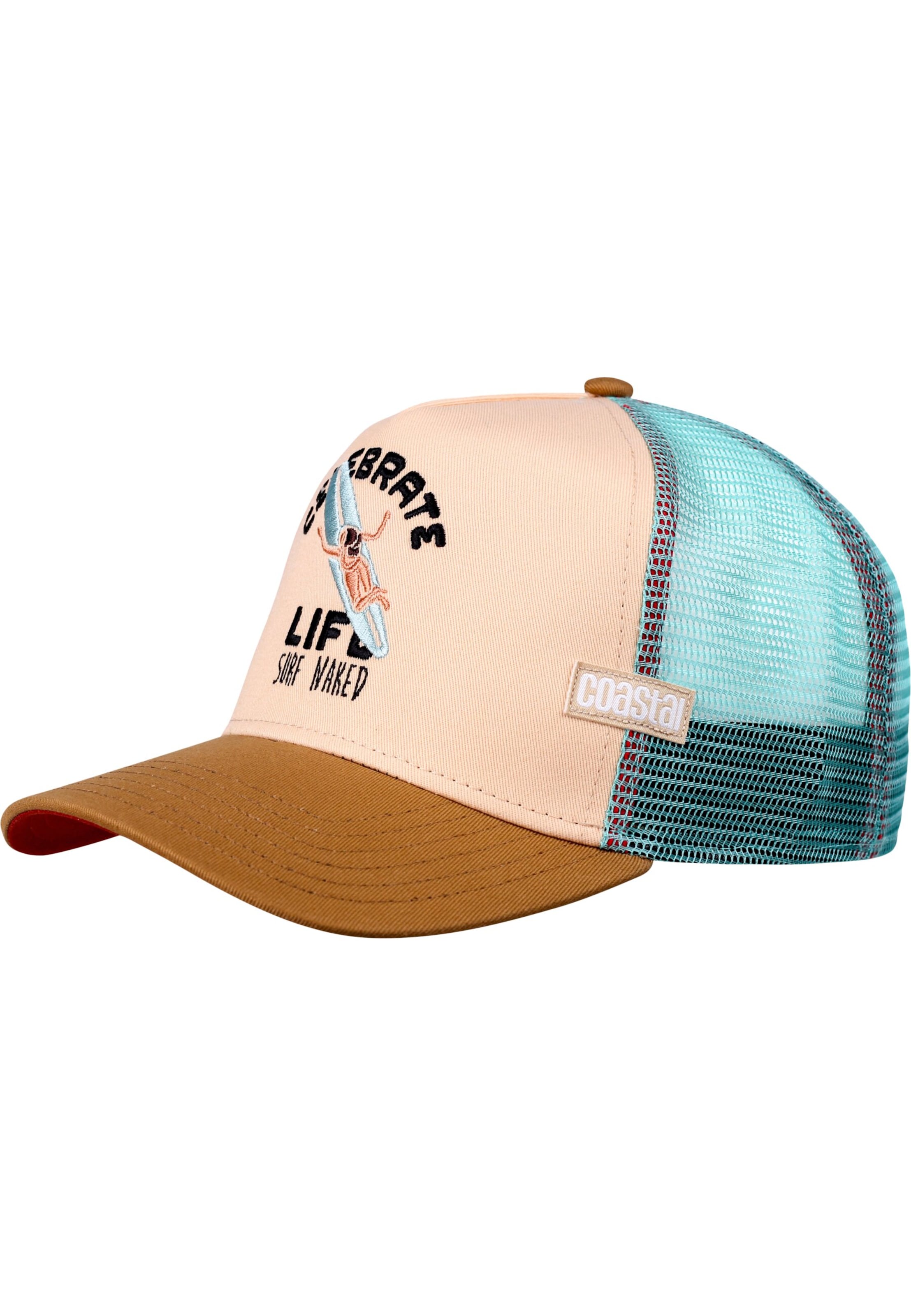 Coastal - Gorra 'HFT Celebrate Naked' en beige: frente