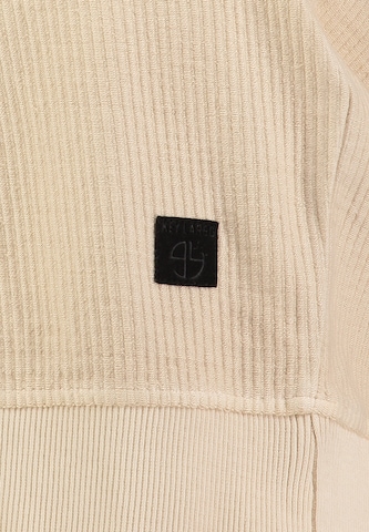 Key Largo Sweatshirt 'CAPTAIN' in Beige