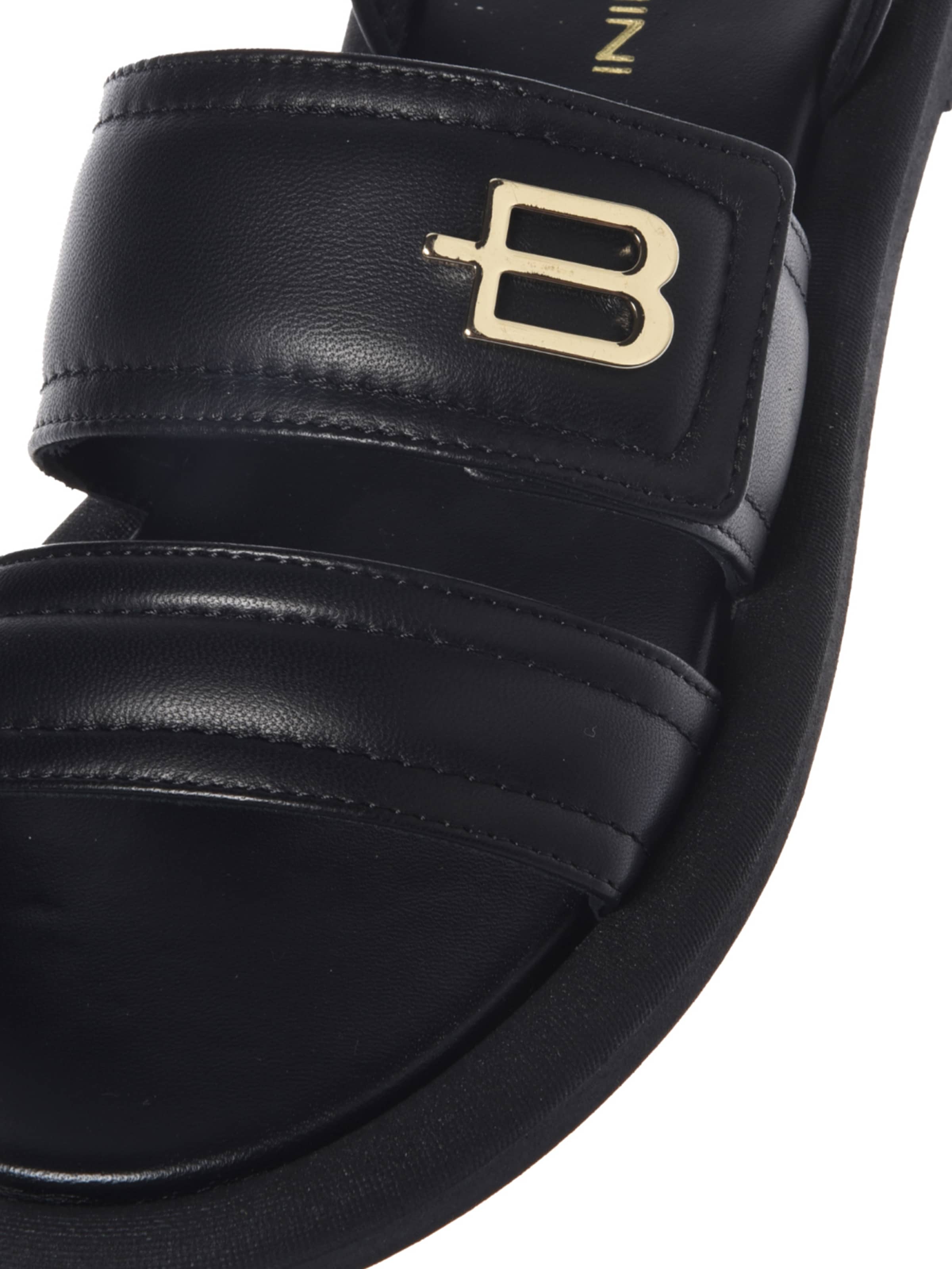 BALDININI Sandalen met riem in Zwart