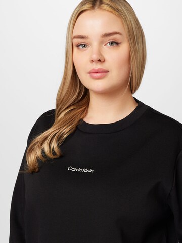 Calvin Klein Curve Sweatshirt in Schwarz