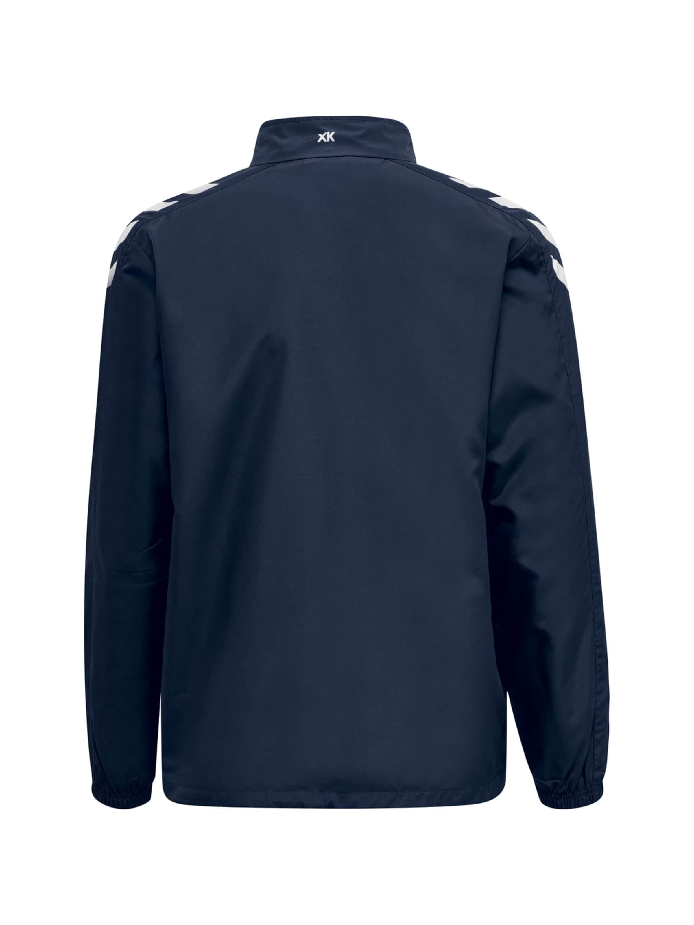 Veste de sport 'hmlCORE XK MICRO ZIP JACKET KIDS' Hummel en bleu