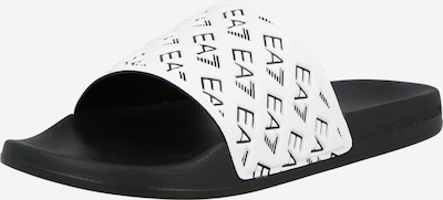 Šlepetės iš EA7 Emporio Armani, spalva – juoda / balta, Prekių apžvalga