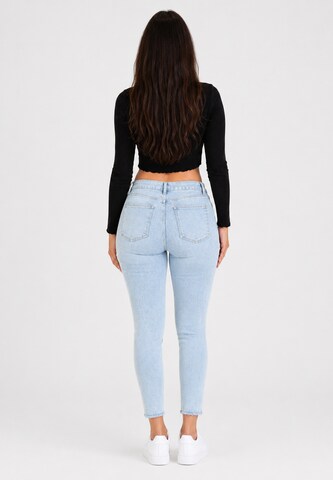 Skinny Jean Elara en bleu
