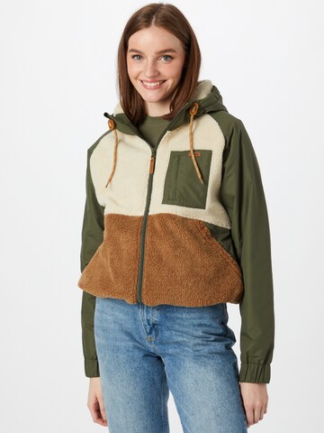 Iriedaily Between-Season Jacket in Green: front