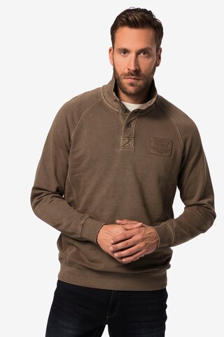 JP1880 Sweatshirt in Bruin: voorkant