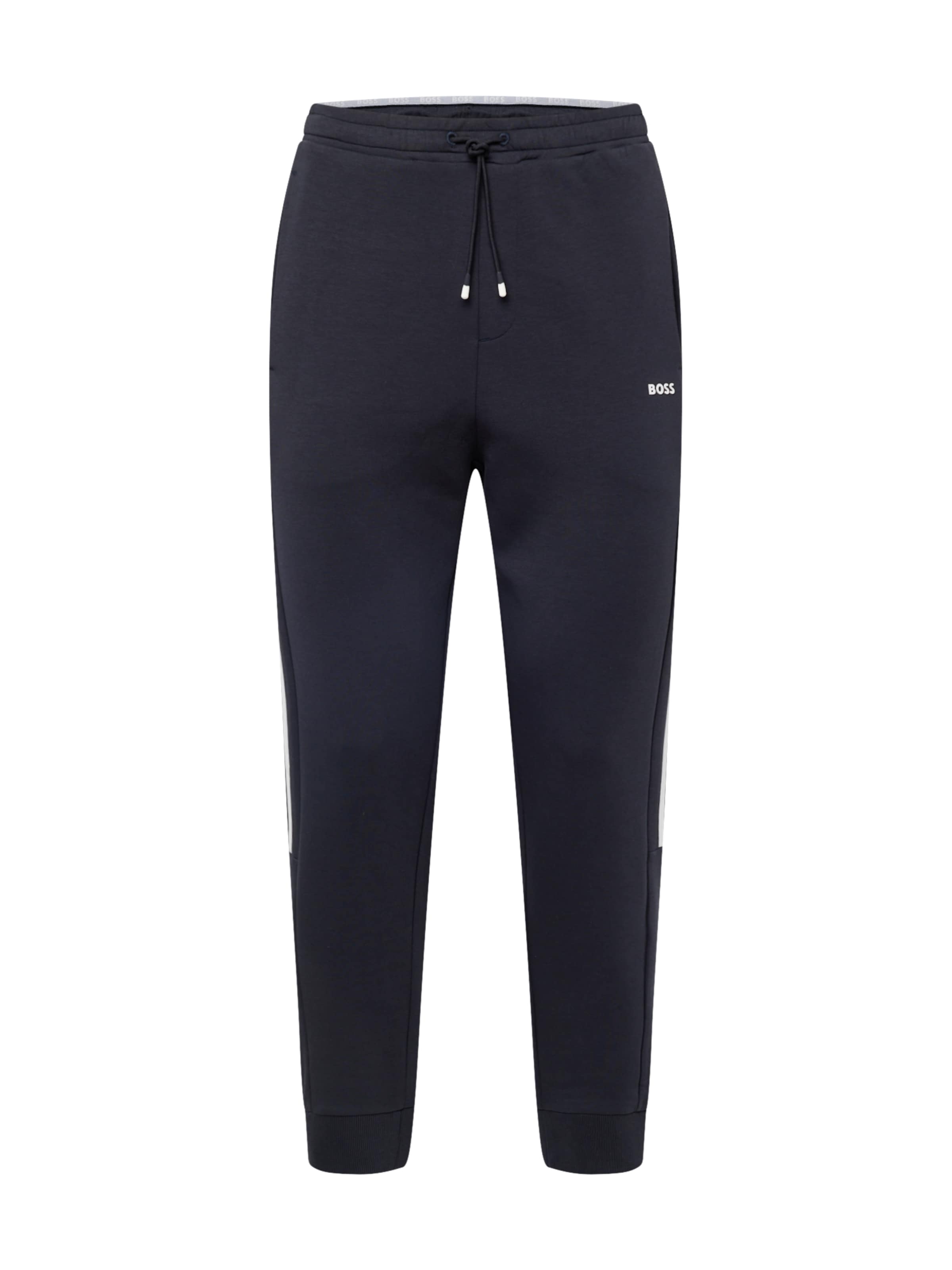 BOSS Zúžený strih Nohavice 'Hadikonos' - Modrá: predná strana