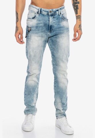 Redbridge Regular Jeans 'Lansing' in Blauw: voorkant