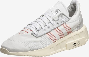 Baskets basses 'Geodiver' ADIDAS ORIGINALS en blanc : devant