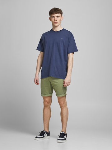 JACK & JONES - Regular Calças chino 'Bowie' em verde