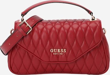 GUESSRučna torbica 'VALLA TOP HANDLE FLAP' - crvena boja: prednji dio