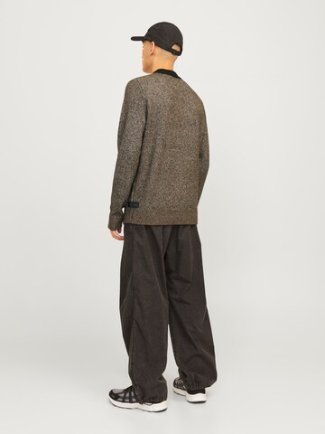 JACK & JONES Svetr 'JCOSpace' – šedá