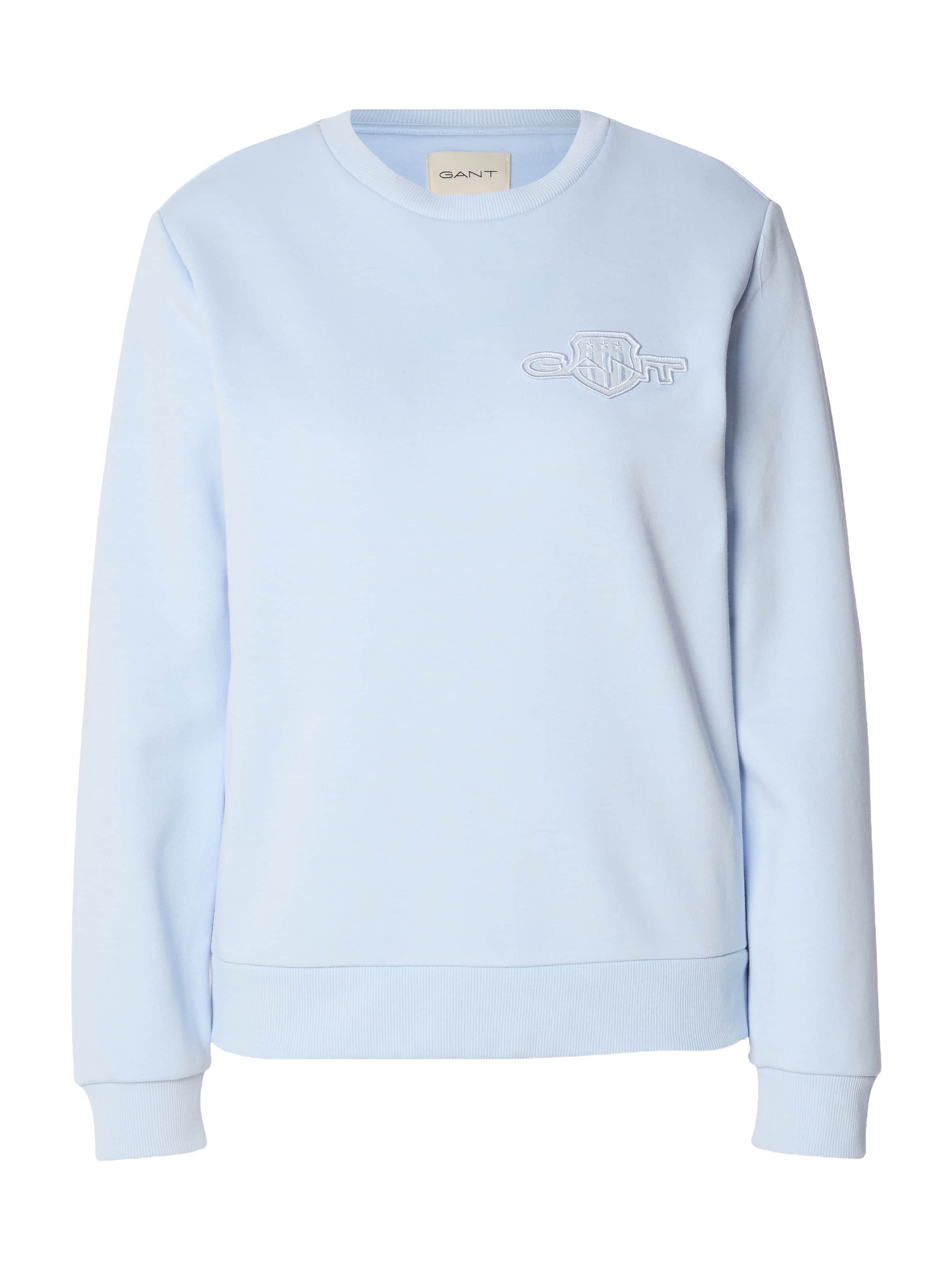Sweat-shirt GANT en bleu : devant