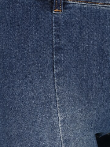 Only Tall Flared Jeans 'WAUW' in Blauw