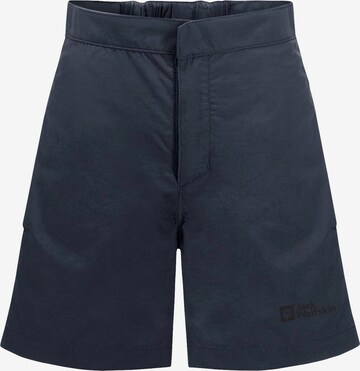 JACK WOLFSKIN Regular Outdoor broek 'SUN' in Blauw: voorkant