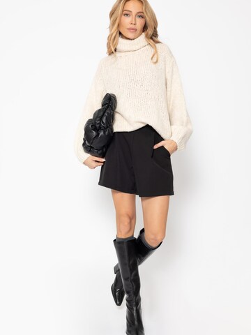 SASSYCLASSY Oversized Sweater in Beige