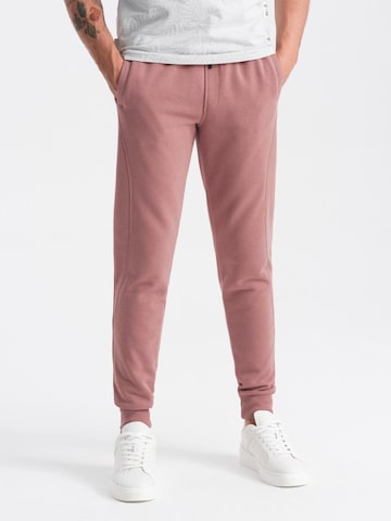 Ombre Regular Sports trousers in Pink