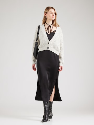 DRYKORN Knit cardigan 'COOPIE' in White: front