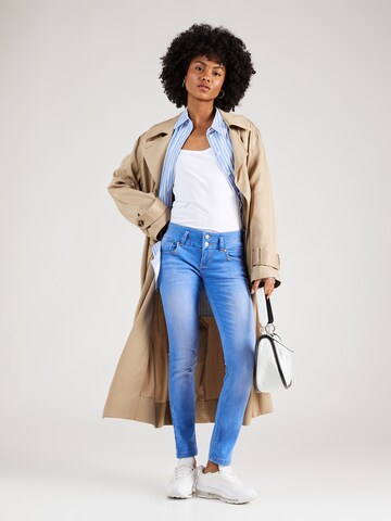 Coupe slim Jean 'Zena' LTB en bleu