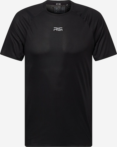 4F Tehnička sportska majica u svijetlosiva / crna, Pregled proizvoda