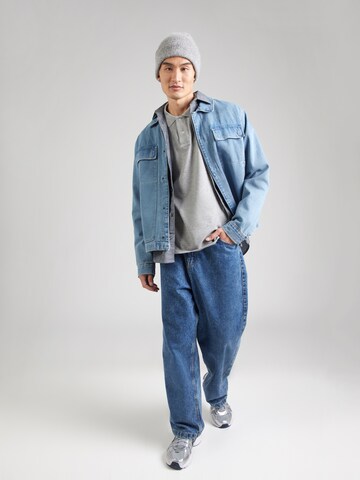 T-Shirt 'Emilio' 19V69 ITALIA en gris