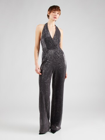 Tuta jumpsuit 'SUVI' di GUESS in argento: frontale