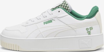 PUMA Sneakers laag 'Carina' in Wit: voorkant