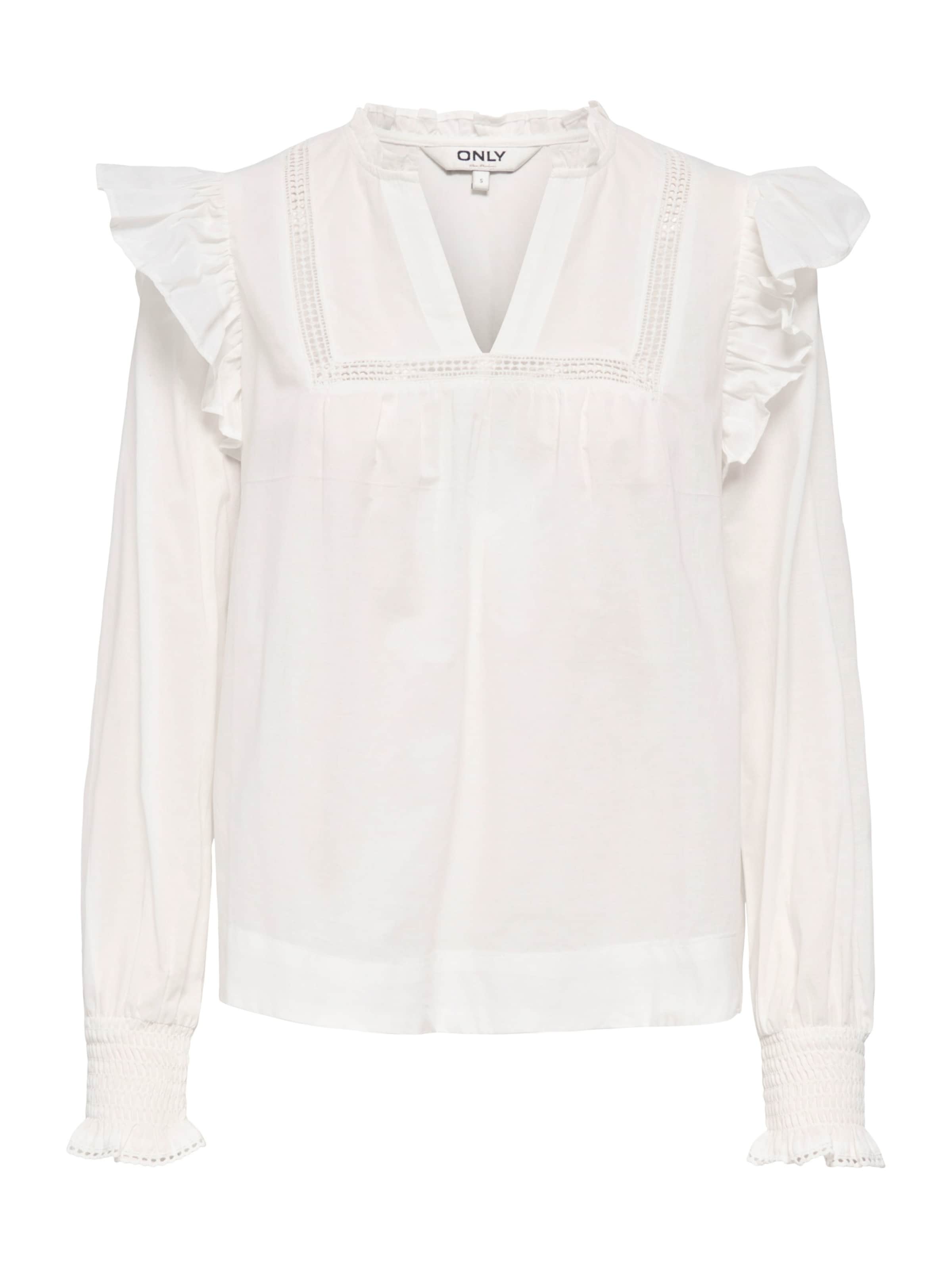 ONLY - Blusa 'ONLIDRIS' en blanco: frente