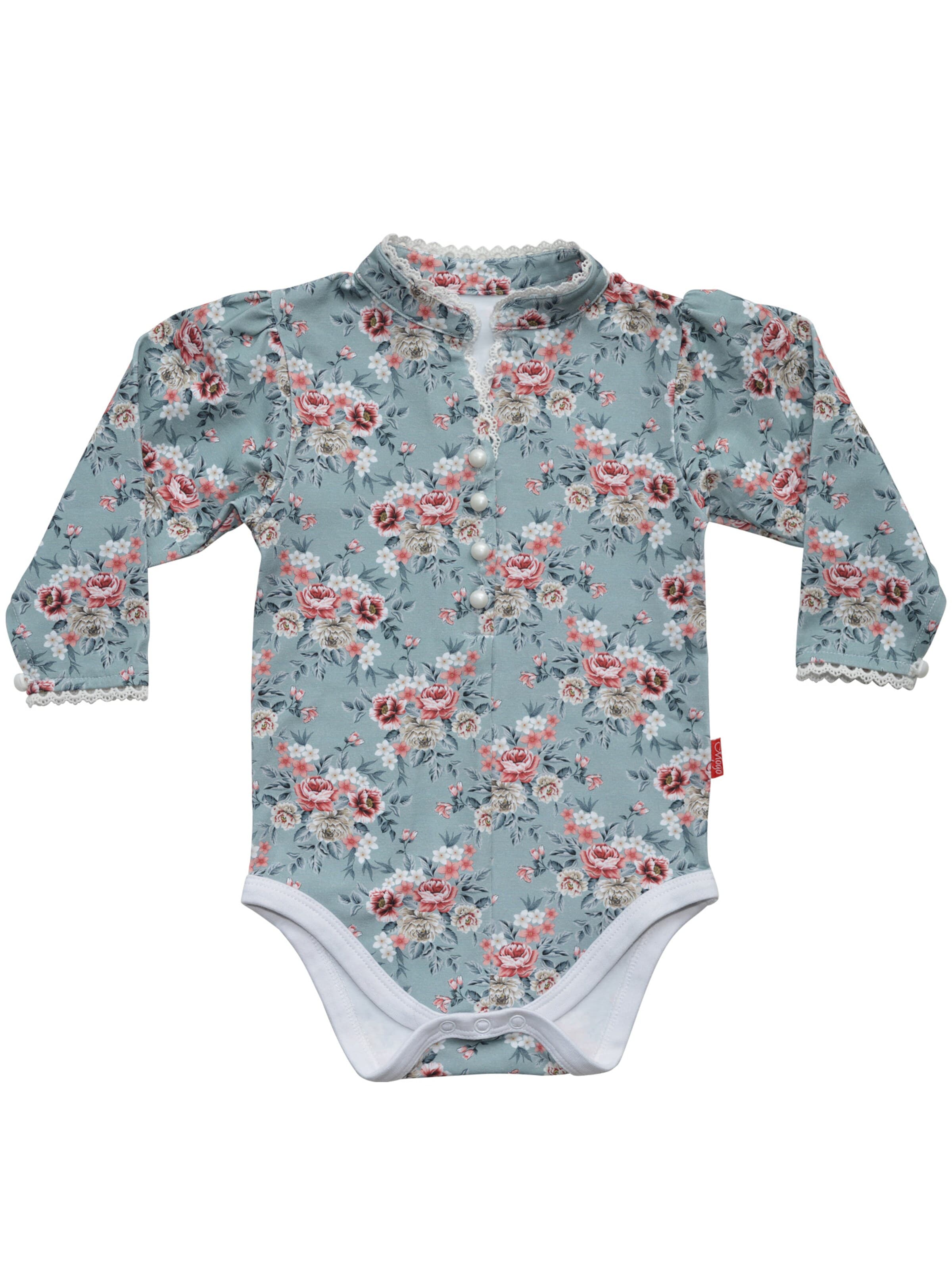 Mogo Romper/bodysuit 'Savoia' in Green: front