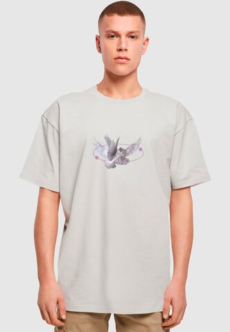 Maglietta ' Vive la Liberte' di Mister Tee in grigio: frontale